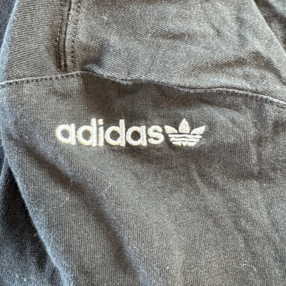 Adidas Originals Mens Black Chevron Piping Trefoil Logo T-Shirt‎ HR3319 Small